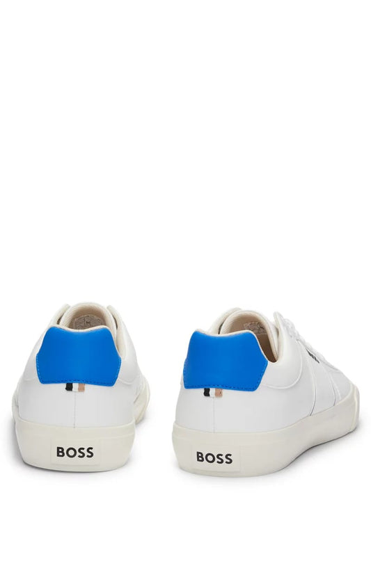 Hugo Boss Business Aiden Trainers White-Blue